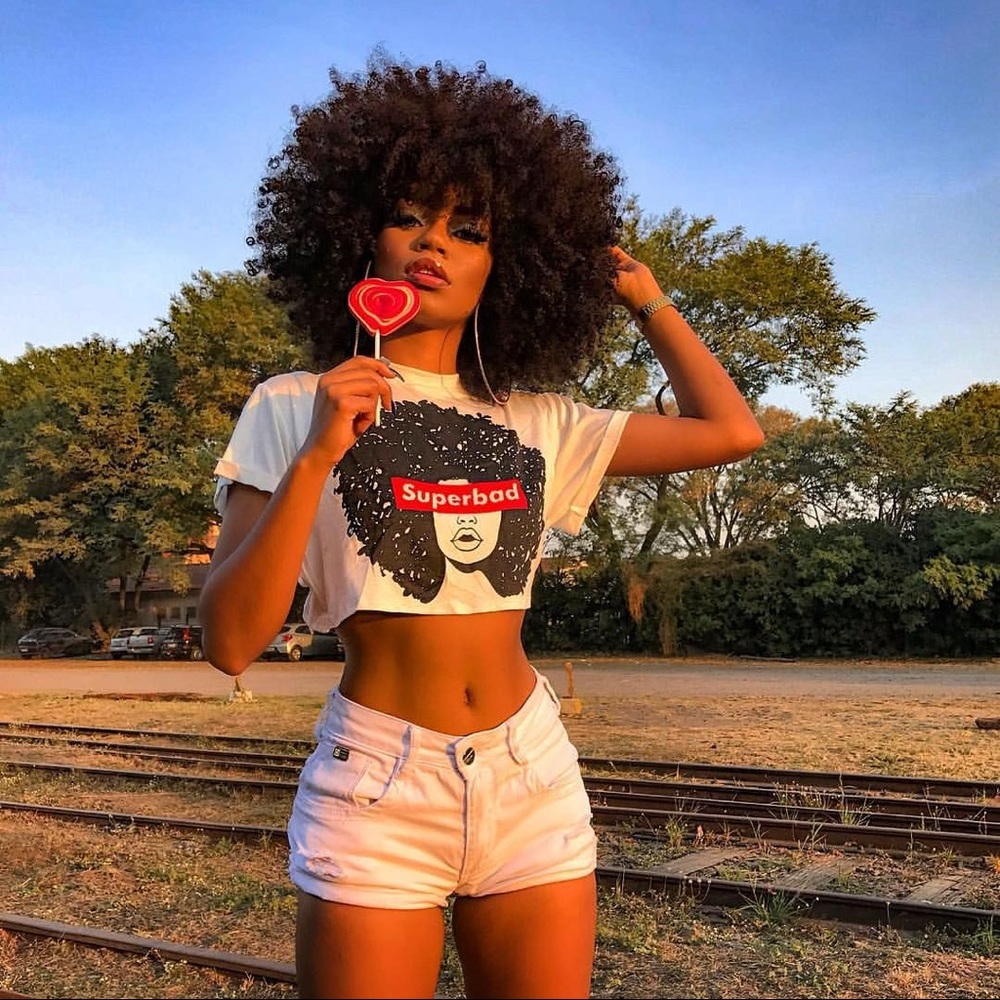 “Super bad” fashion nova crop top